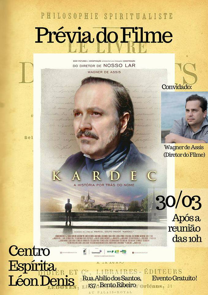 Prévia do filme - Kardec: a história por trás do nome