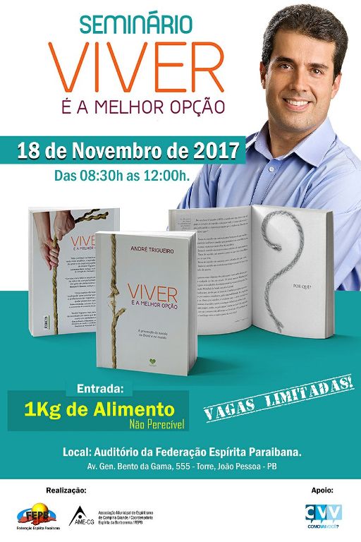 Seminário com André Trigueiro na Paraíba